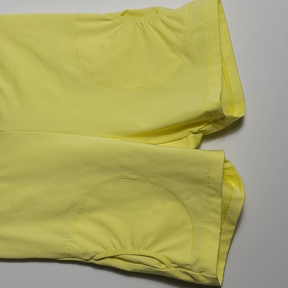 TAIL Yellow Athletic Lightweight Performance Biker Shorts Size Small - Picture 5 of 9